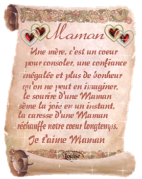 i love you maman